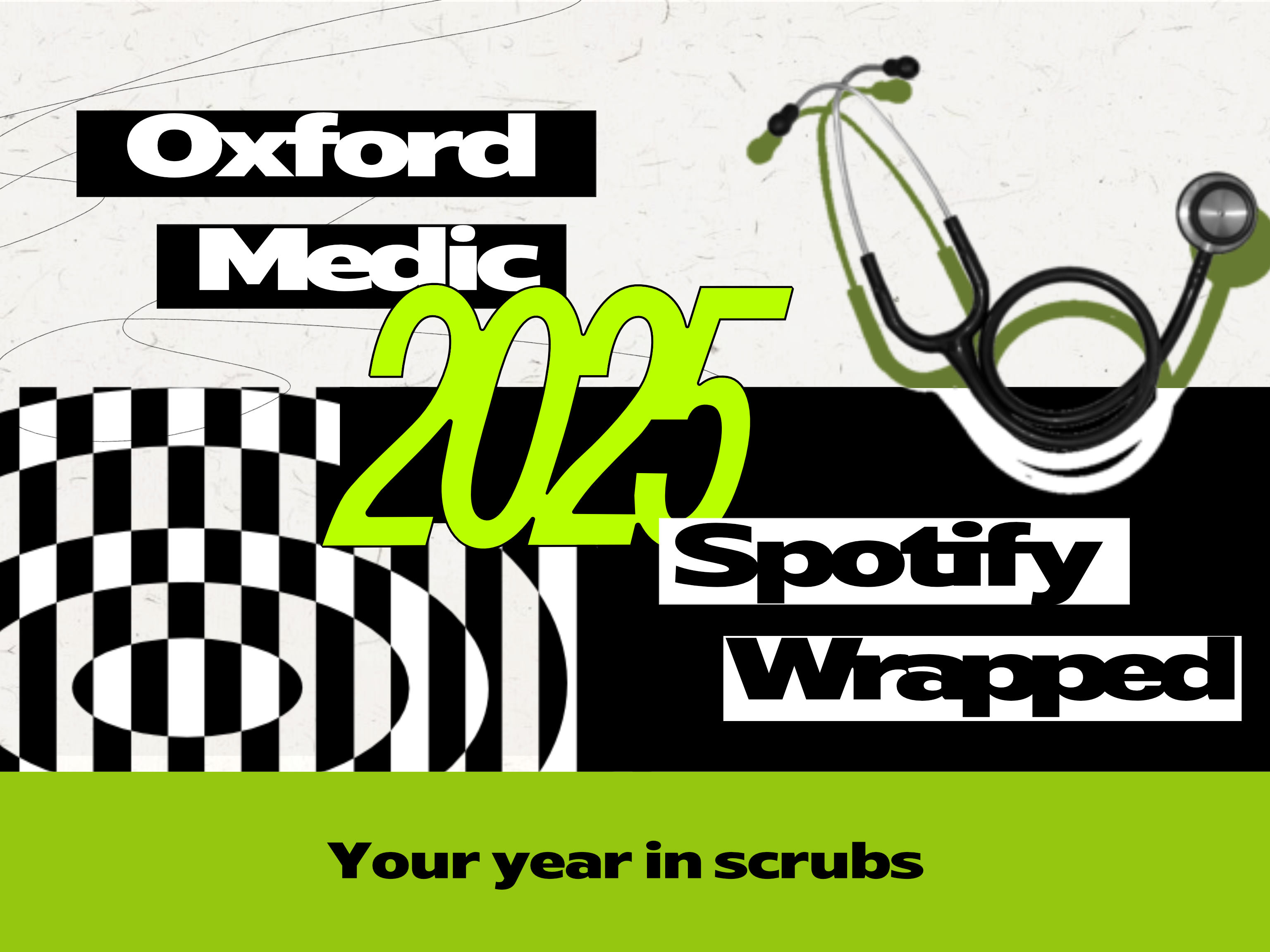 The Oxford Medic Spotify Wrapped — Your Year in Scrubs